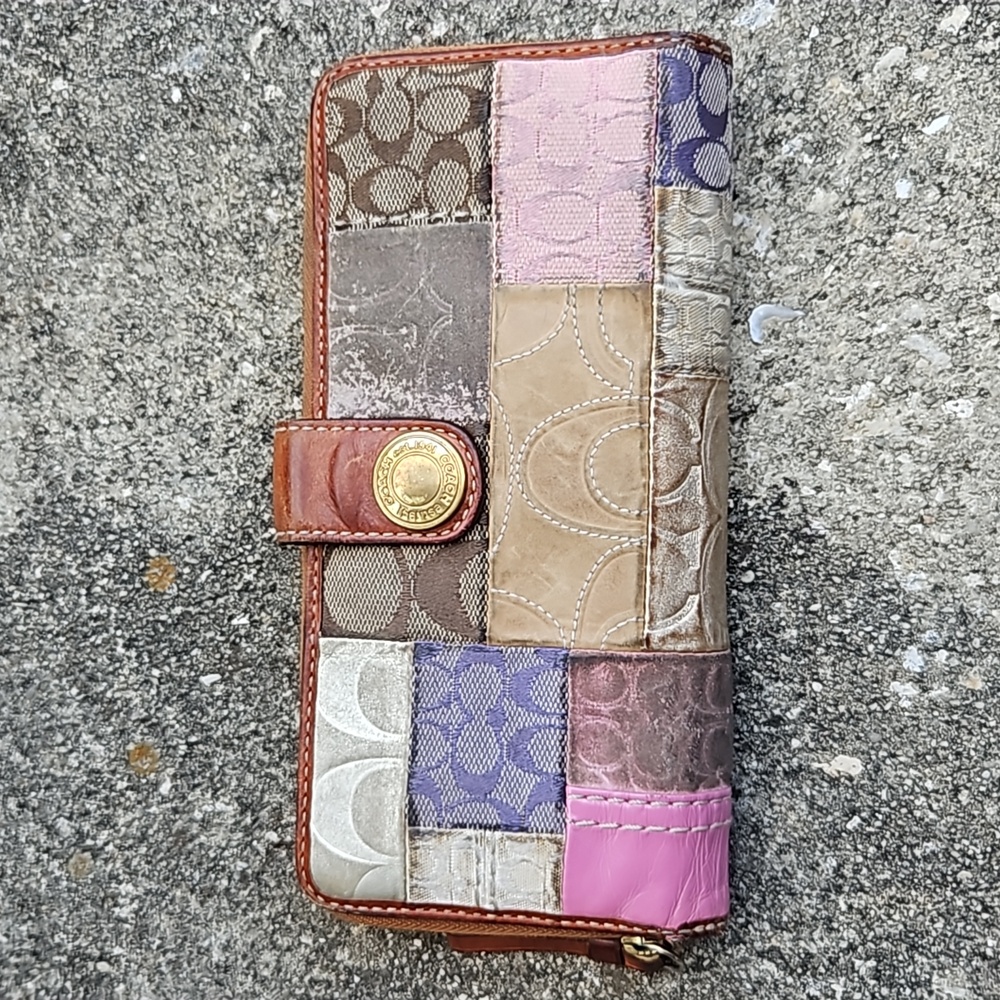 Coach Patchwork Wallet